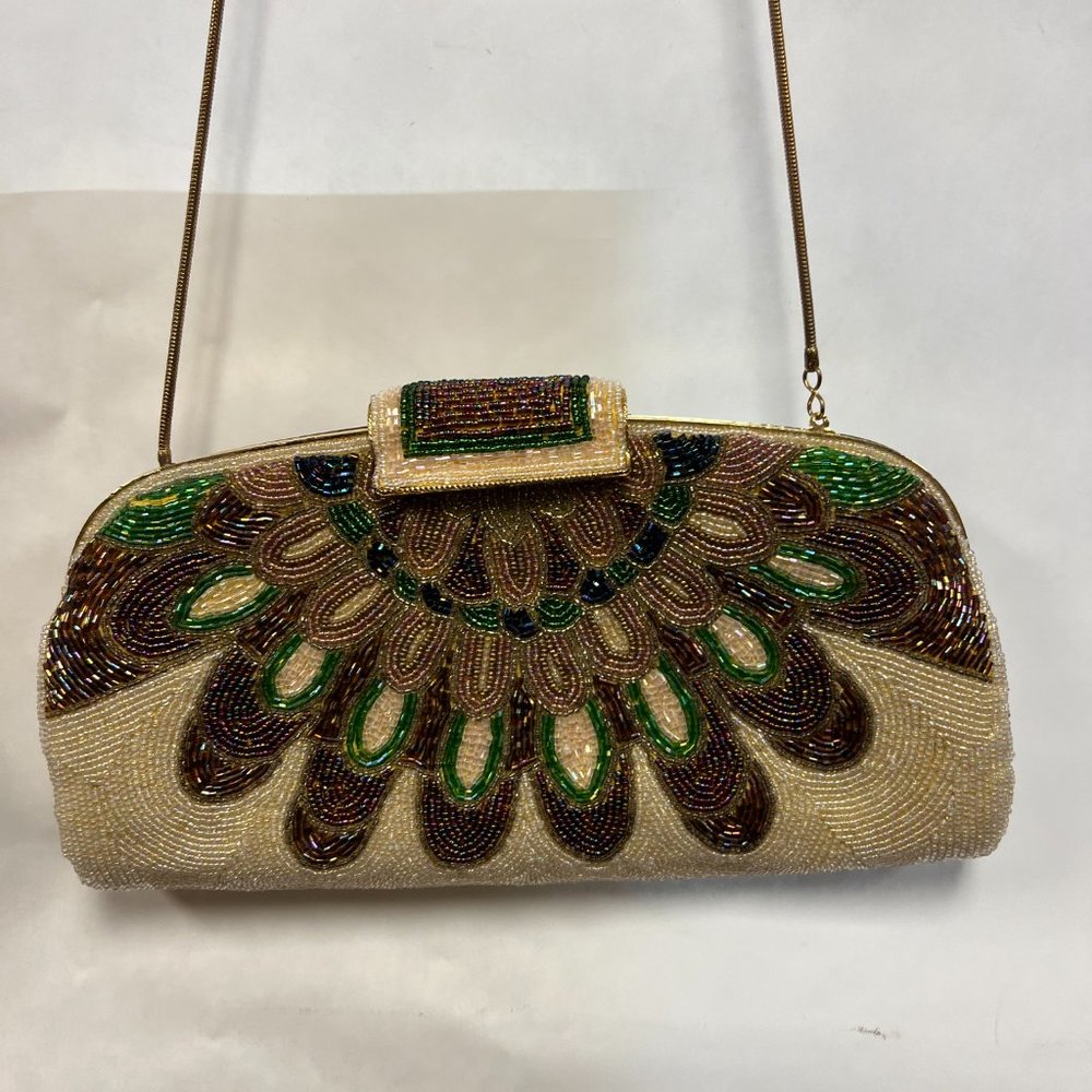 Clara Date Night Beaded Clutch